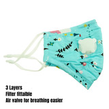 Kids Toddler Cotton Face Mask124