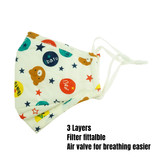 Kids Toddler Cotton Face Mask129