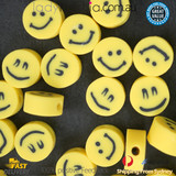 10MM POLYMERE CLAY YELLOW FACES