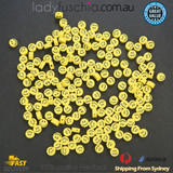 10MM POLYMERE CLAY YELLOW FACES