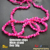 H PINK SHELL GEMSTON CHIPS