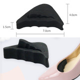 1/2 Pair Shoe Filler Adjustment Thick Plug Forefoot Insert Toe Pain Relief Soft