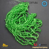 Gemstone Chips 80cm Strand 50g Mix Spacers Jewellery DIY Necklace Jewelry Beads green clear