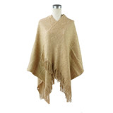 Beige Open Front Cape SP1138 BEIGE