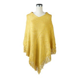 Yellow with tassels Women One-Size over head Phono SP1173 YELLOW