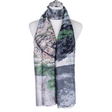 Silk Feeling Scarf SCCG846