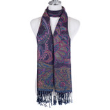 NAVY Pashmina Feeling Scarf SCP781-2