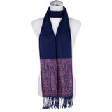 NAVY Pashmina Feeling Scarf SCP788-2