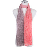 PINK Lightweight Cotton Feeling Scarf SCX1443-1