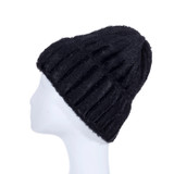 BLACK Adult Beanie HATM465-1