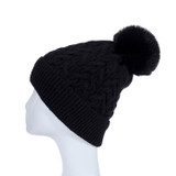 BLACK Adult Beanie HATM538-1