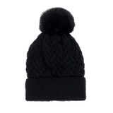 BLACK Adult Beanie HATM538-1