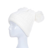 WHITE Adult Beanie HATM542-5