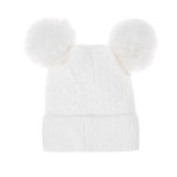 WHITE Adult Beanie HATM542-5