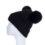 BLACK Adult Beanie HATM543-1