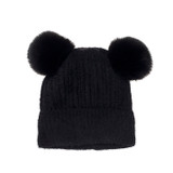 BLACK Adult Beanie HATM543-1