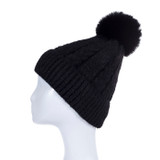 BLACK Adult Beanie HATM546-1