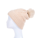 BEIGE Adult Beanie HATM557-2