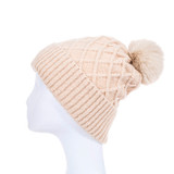 BEIGE Adult Beanie HATM568-5