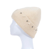 BEIGE Adult Beanie HATM606-5