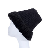 BLACK Adult Beanie HATM609-1