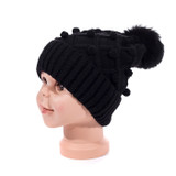 BLACK Kids Beanies HATMK056-1