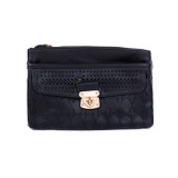 BLACK Crossbody Bag B6046-1