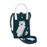 Fashion Lady Knit Handbag B6153