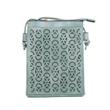 TEAL Crossbody Bag B6256-4