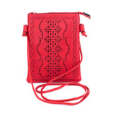 RED Crossbody Bag B6258-3