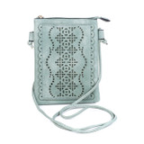 TEAL Crossbody Bag B6258-4