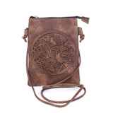 BROWN Crossbody Bag B6268-3