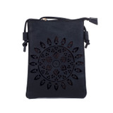 BLACK Crossbody Bag B6272-1