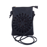 BLACK Crossbody Bag B6272-1