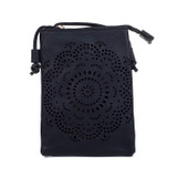 BLACK Crossbody Bag B6273-1