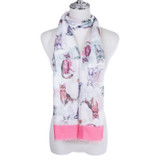 PINK All Season Ladies Scarf Scarf SC1849-4