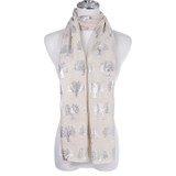 BEIGE All Season Ladies Scarf Scarf SC1857-2