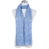 BLUE All Season Ladies Scarf Scarf SC1862-2