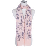 PINK All Season Ladies Scarf Scarf SC1868-3