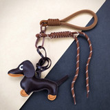 Handmade Cute Bag Charms Keychains ¨C Fun Animal & Flower Shapes KR142 BROWN