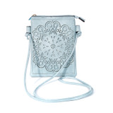 BLUE Crossbody Envelope-Style Bag B6436A-4