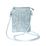 BLUE Crossbody Envelope-Style Bag B6437A-4