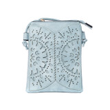 BLUE Crossbody Envelope-Style Bag B6437A-4