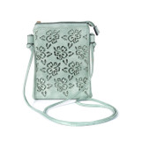 TEAL Crossbody Envelope-Style Bag B6439A-3