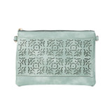 TEAL Crossbody Envelope-Style Bag B6448-3
