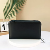 Black Small Wide Shoulder Strap Modern Bags with Coin Purse B6481