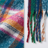 Premium Extra Long Soft Cozy Winter Wrap with Tassel Fringe-2703