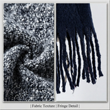 Premium Extra Long Soft Cozy Winter Wrap with Tassel Fringe-2706