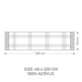 Premium Extra Long Soft Cozy Winter Wrap with Tassel Fringe-2700