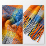 Extra Wide Blanket Scarf for Women Soft Warm Winter Shawl Wrap-2689